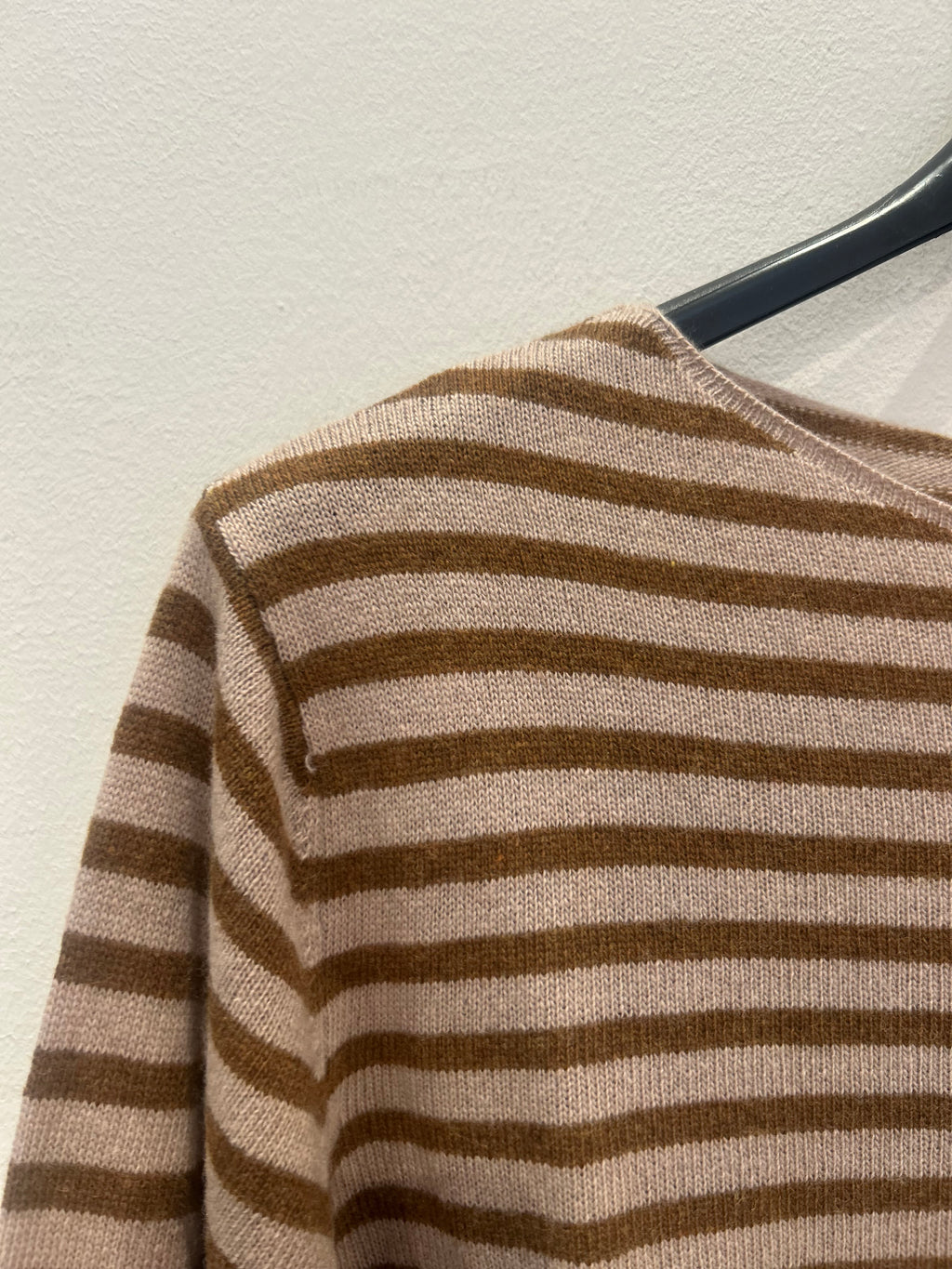 Jersey Rayas Marrón/ Cámel