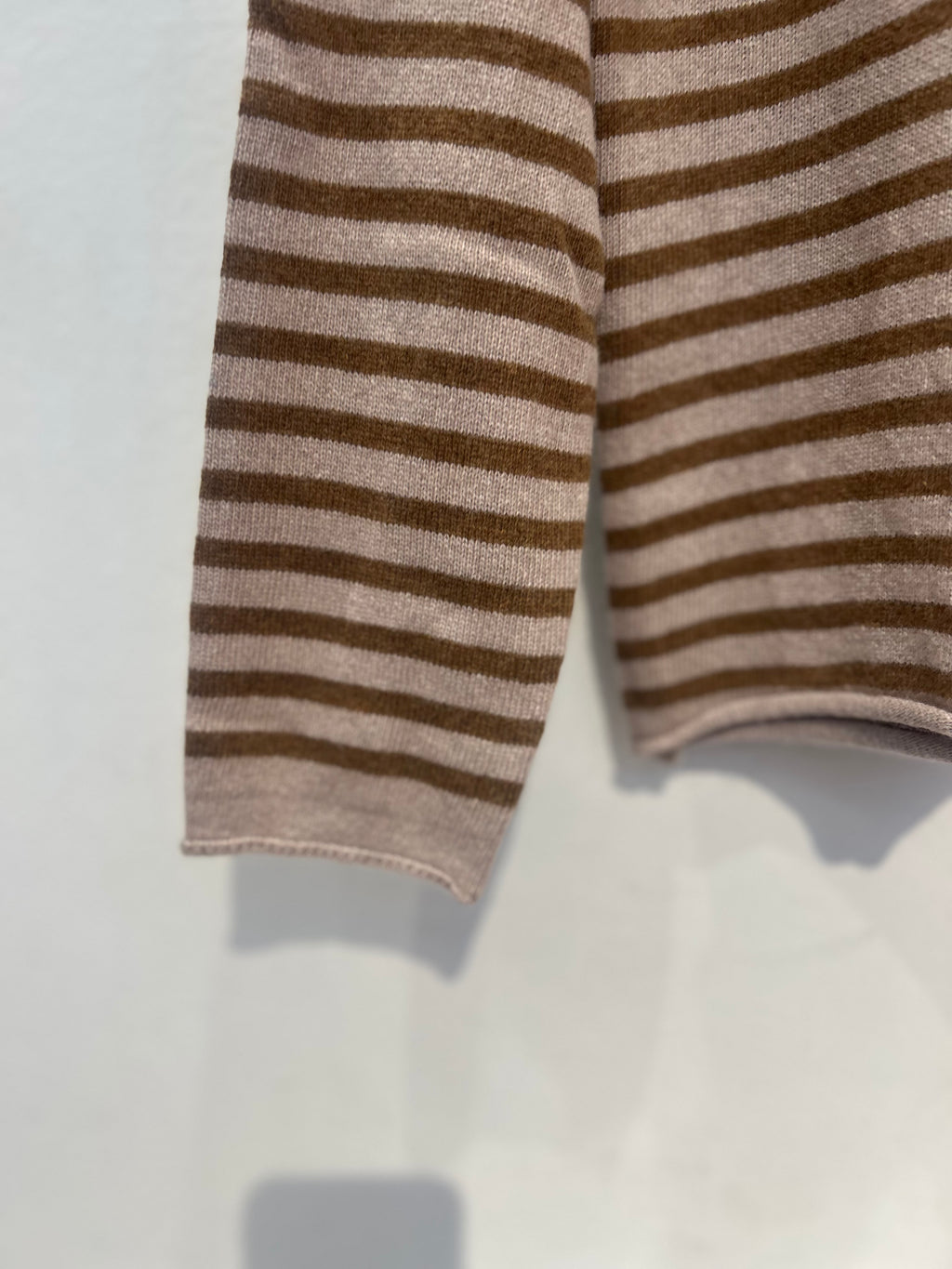 Jersey Rayas Marrón/ Cámel