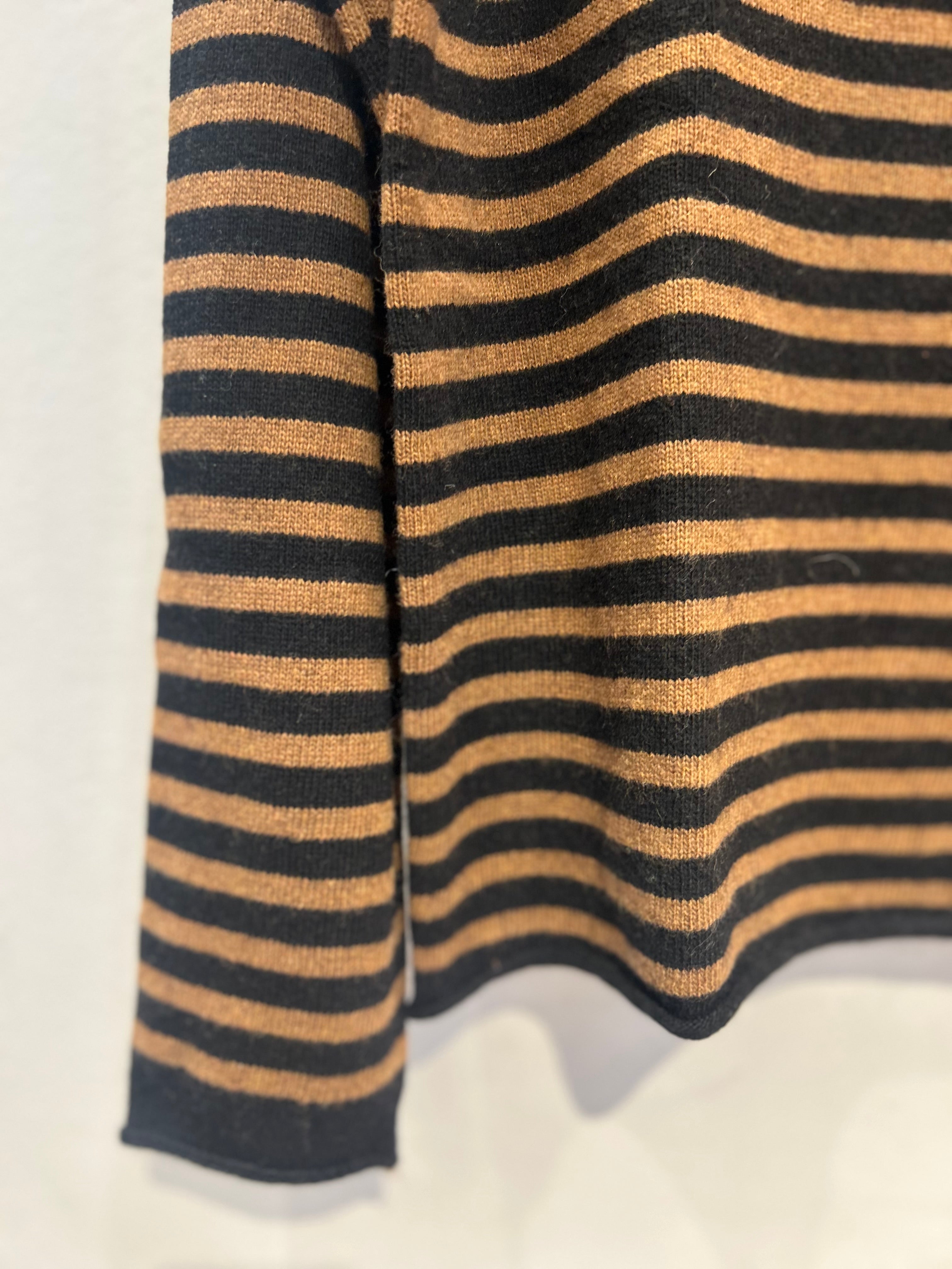 Jersey Rayas Marrón/ Negro