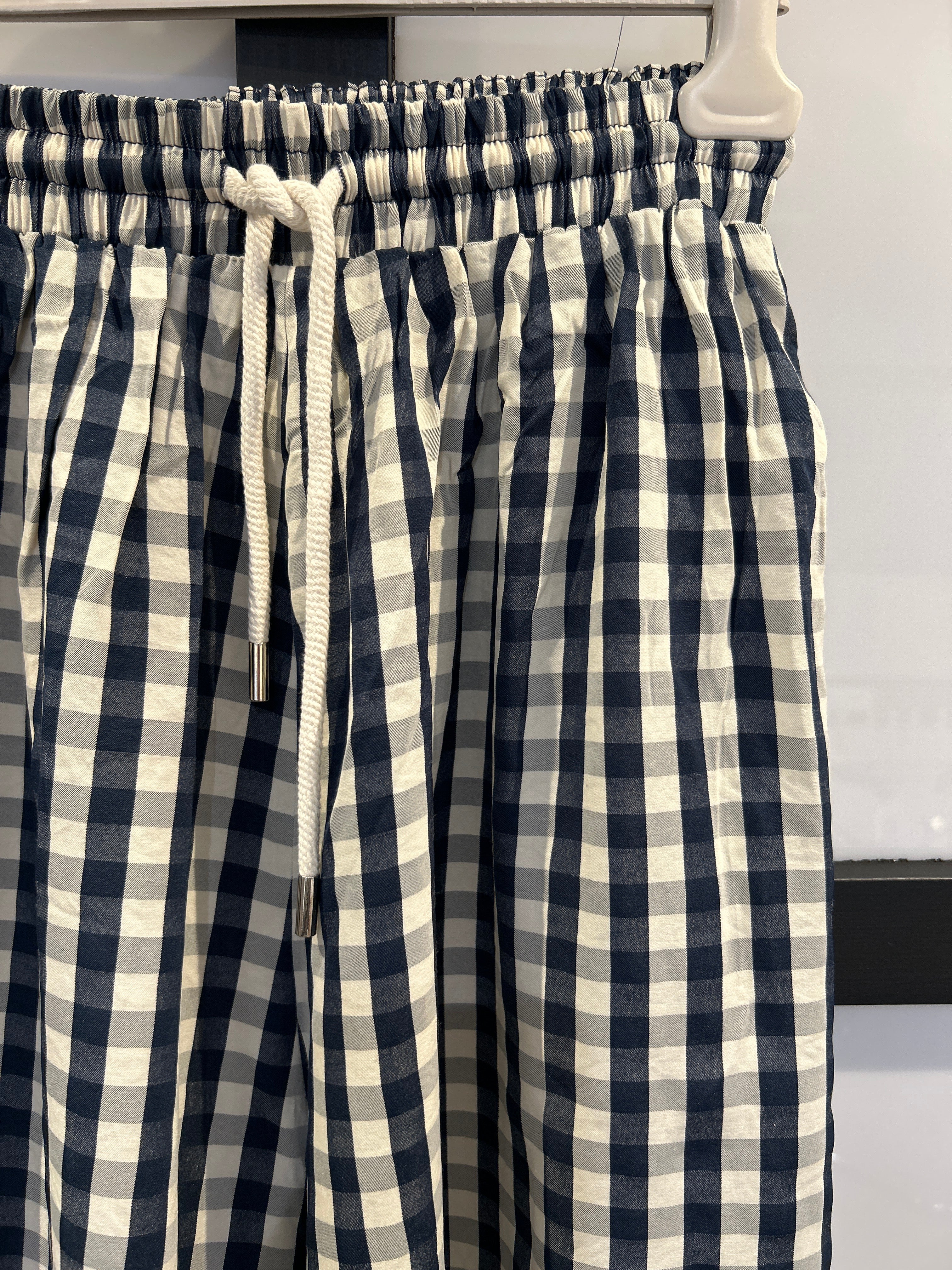 Pantalón Fluido Cuadros (2 colores)