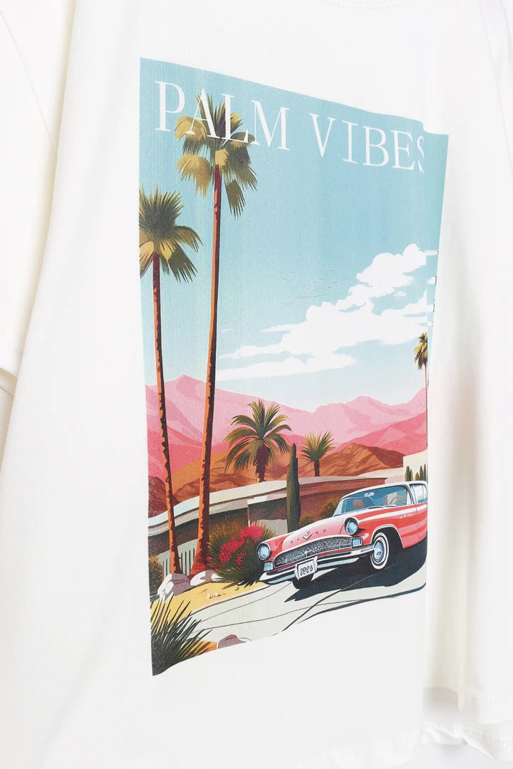 Camiseta Palm Vibes