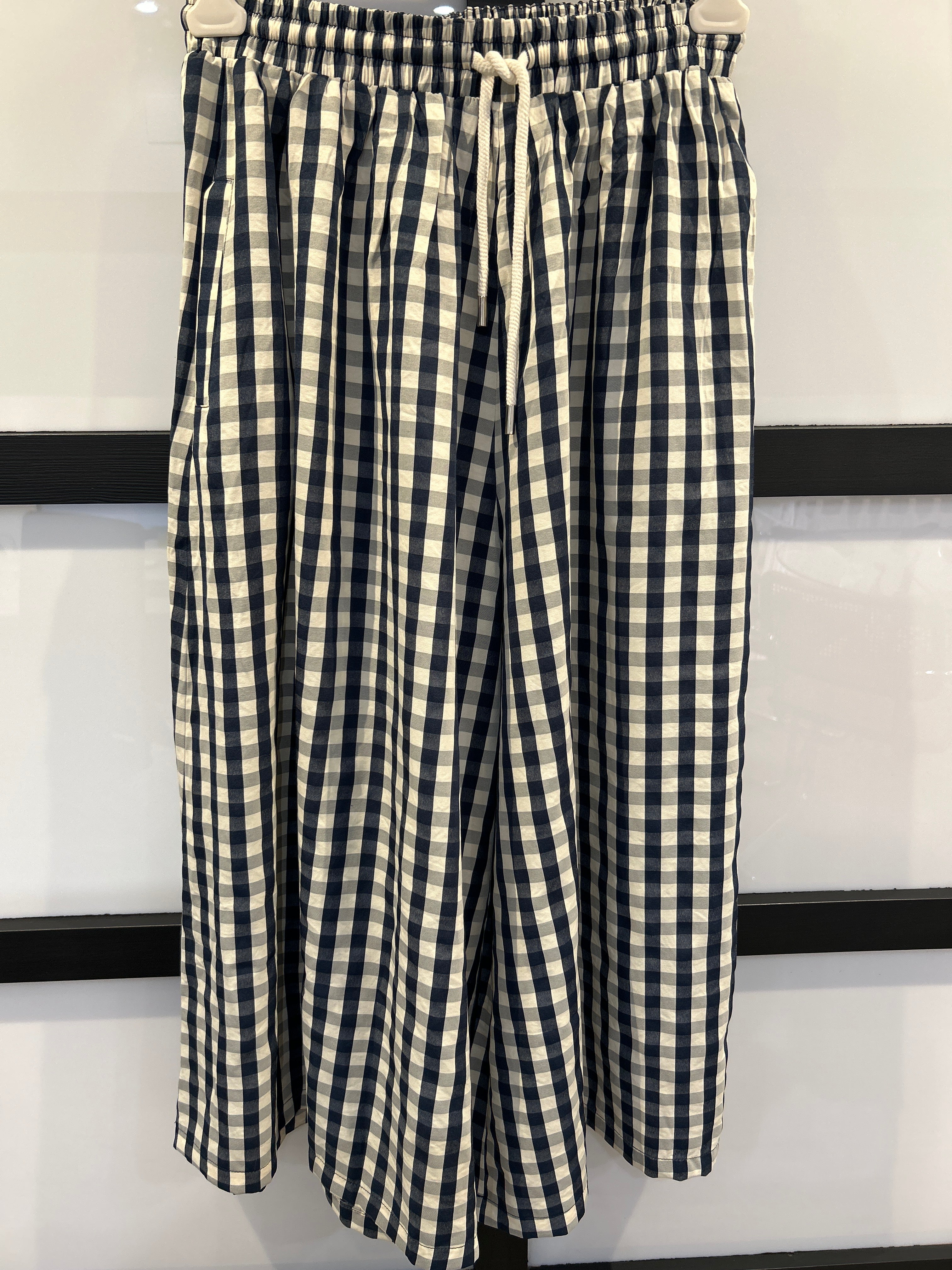 Pantalón Fluido Cuadros (2 colores)