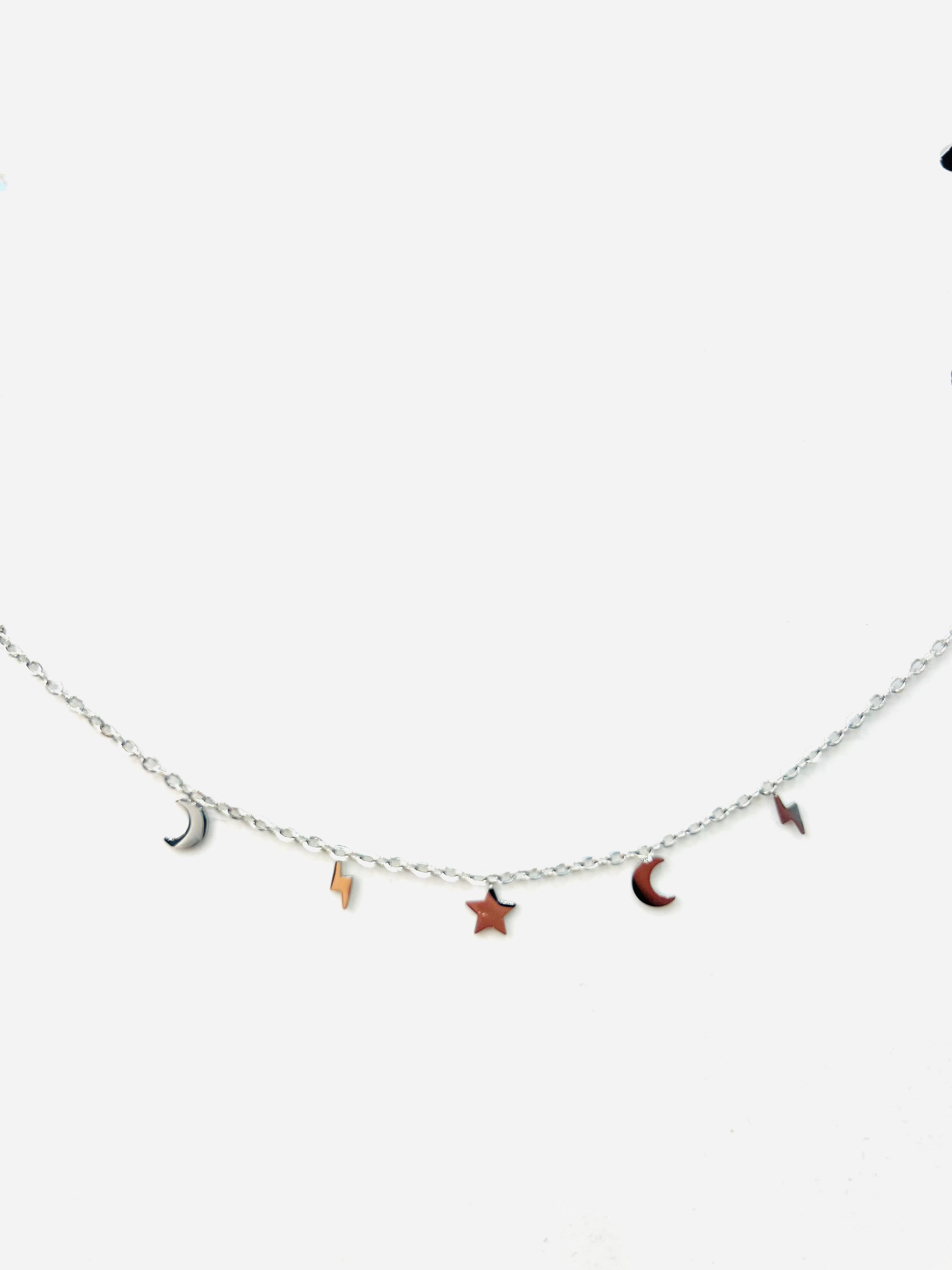 Collar Colgantes astros