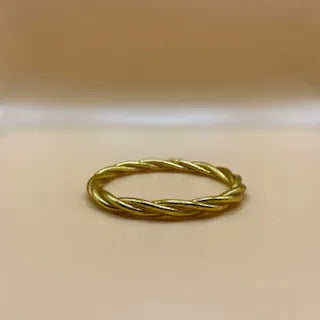 Pulsera Pan de Oro Twisted