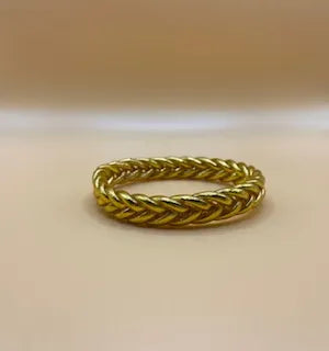 Pulsera Pan de Oro Braided