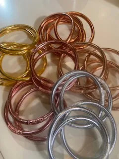 Pulsera Pan de Oro Clásica (color Plata)