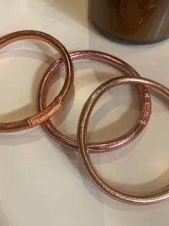 Pulsera Pan de Oro Clásica (color Champagne)