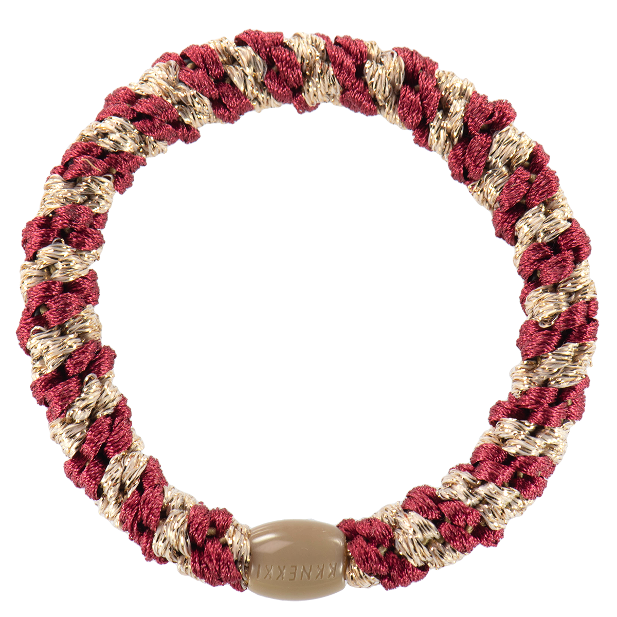 KKnekki Light Bordeaux-Beige glitter stripe