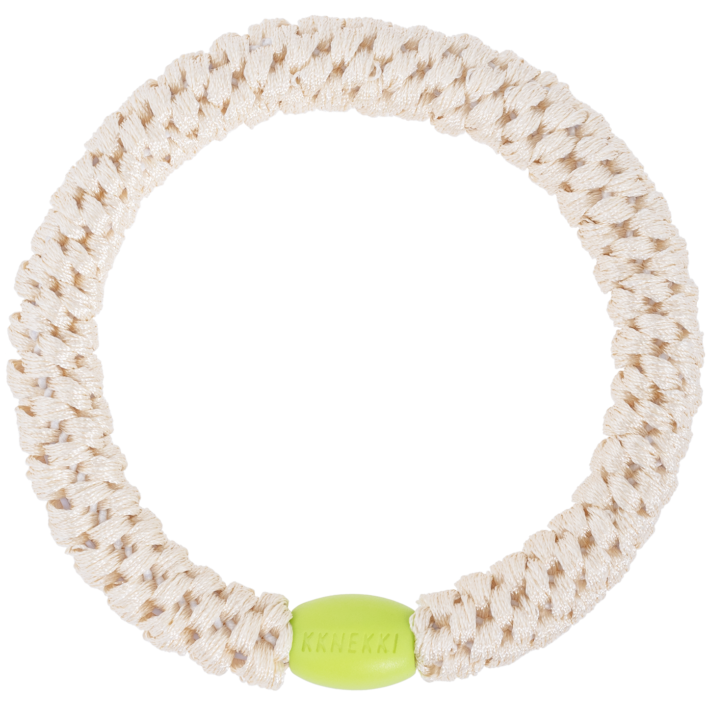 Kknekki Ivory green bead