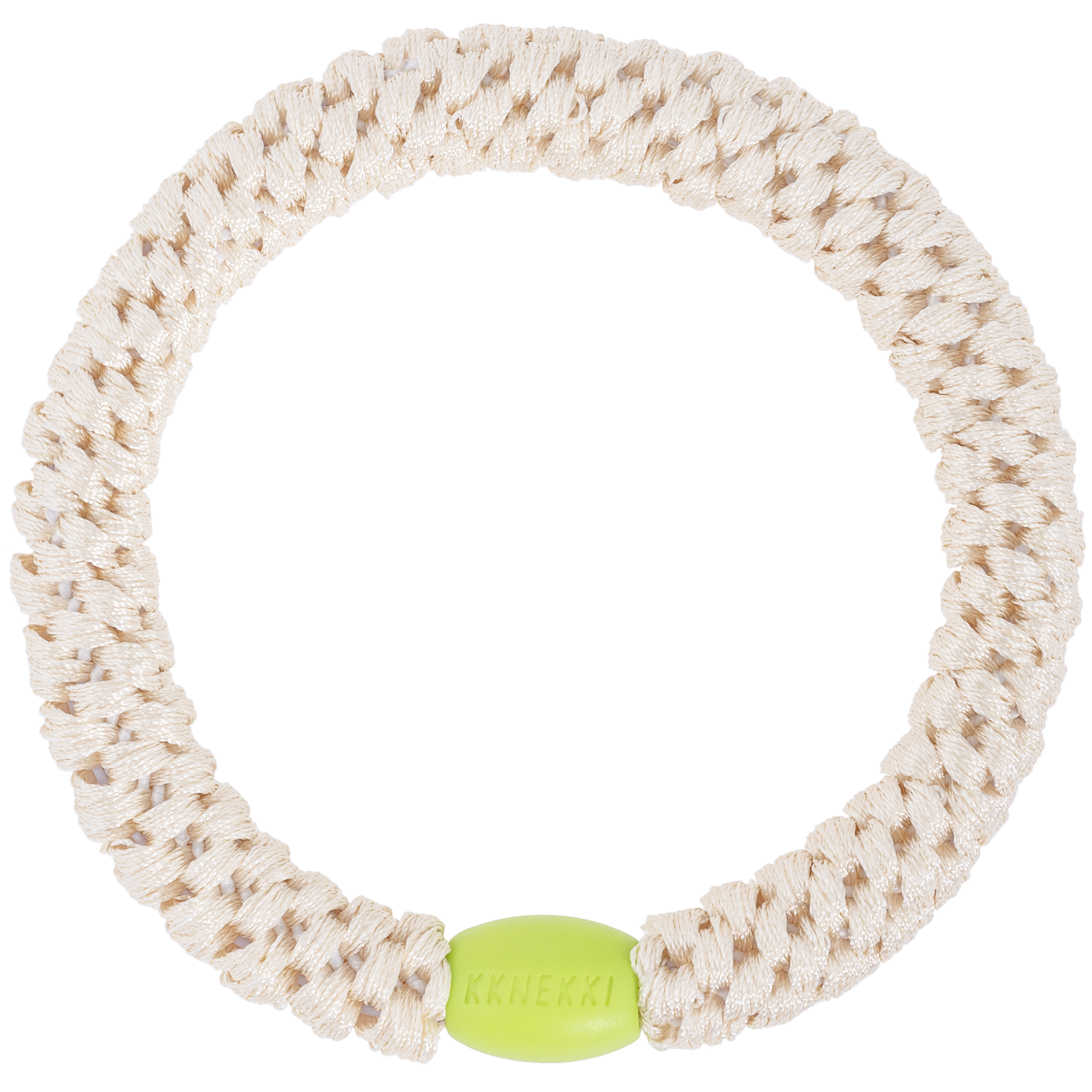 Kknekki Ivory green bead