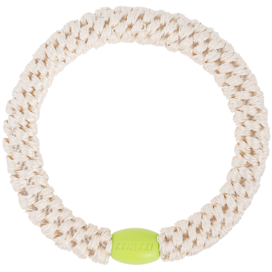 Kknekki Ivory green bead