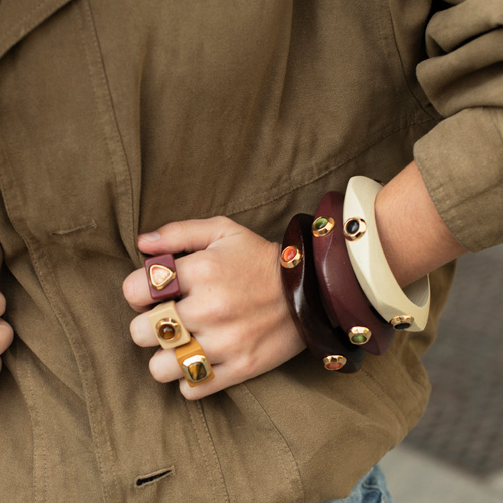 Pulsera CAOBA PETITE Saira