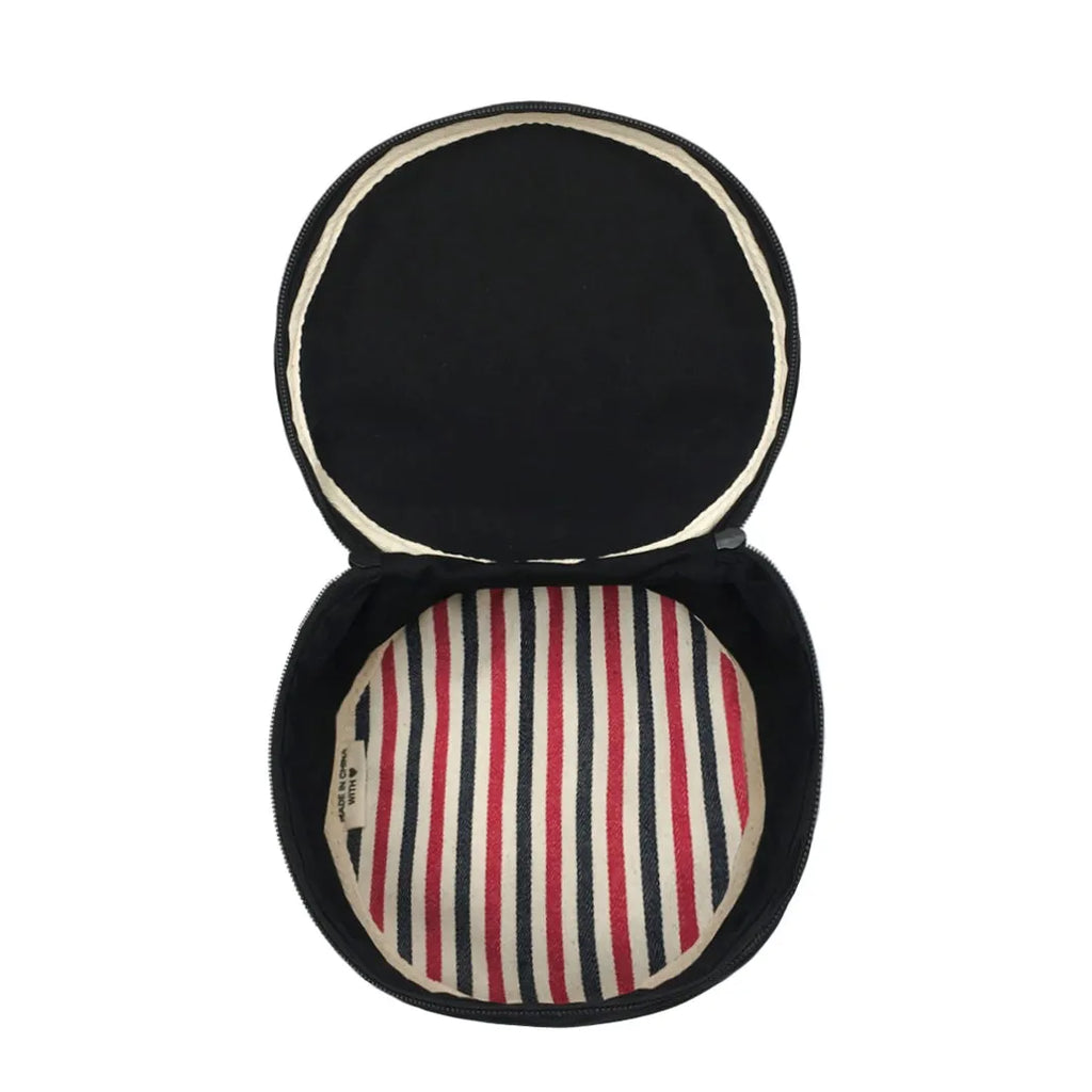 Pochette Rendondo para Lencería color Negro