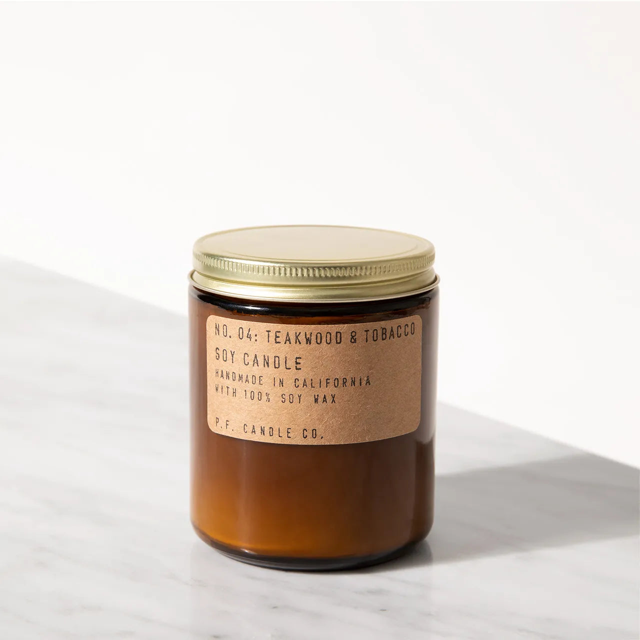 TEAKWOOD & TOBACCO – SOY CANDLE – S (200 gr)