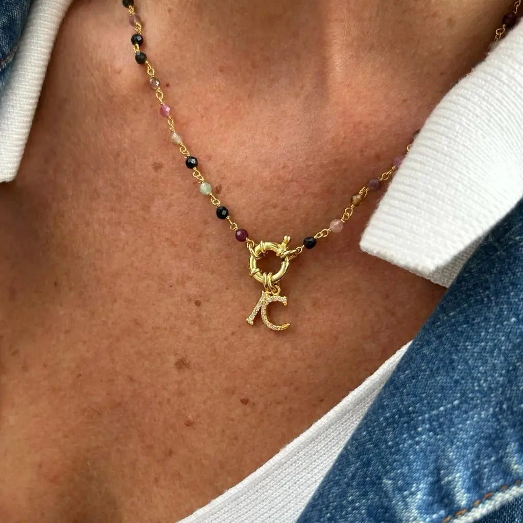 Collar Rosario Reasa Turmalina