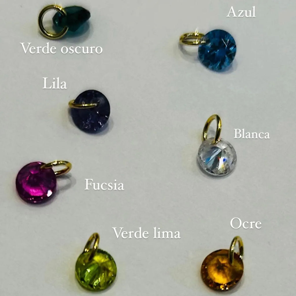 Circonitas plata bañada oro (+ colores)