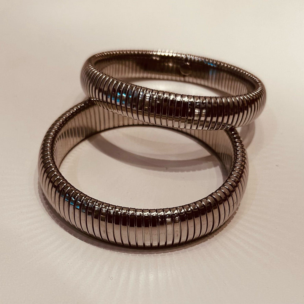 Pulsera Inés Acero Plateado