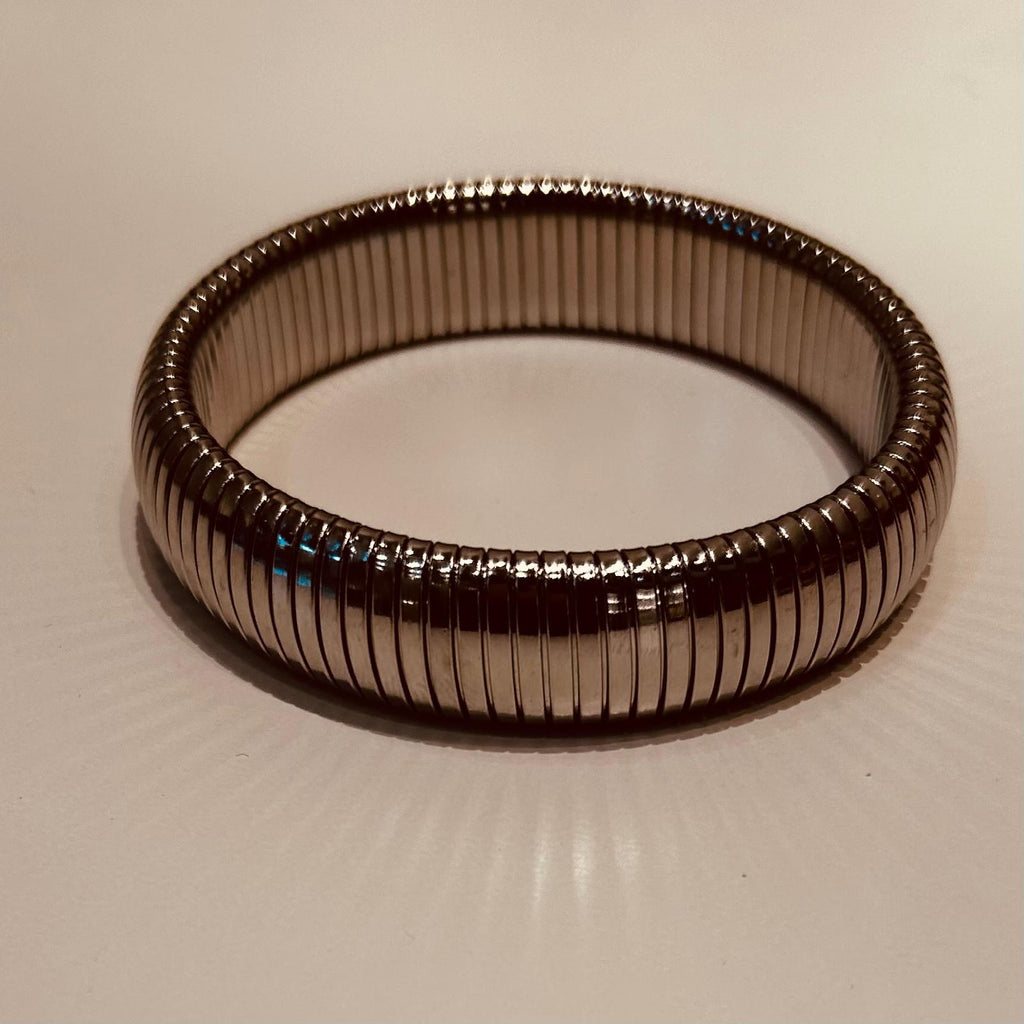 Pulsera Inés Acero Plateado