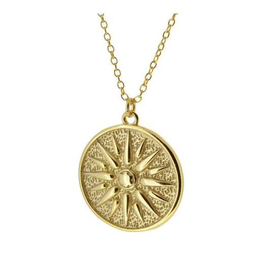 Collar Medalla Sol