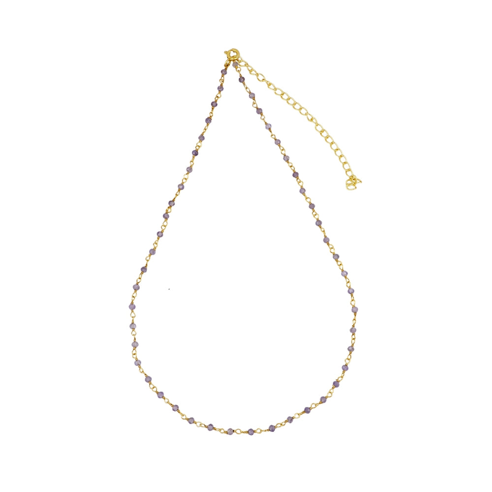 Collar Mineral Tanzanita