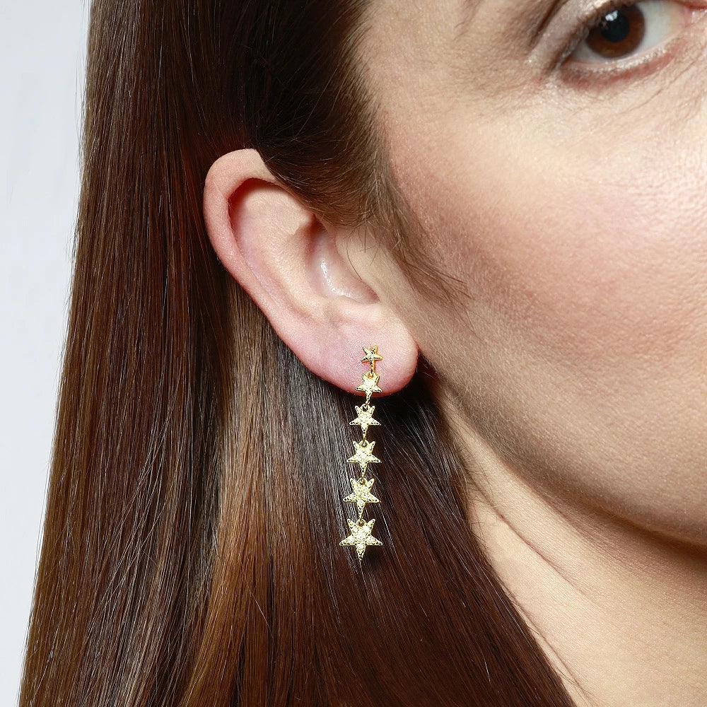Pendiente Estrellas
