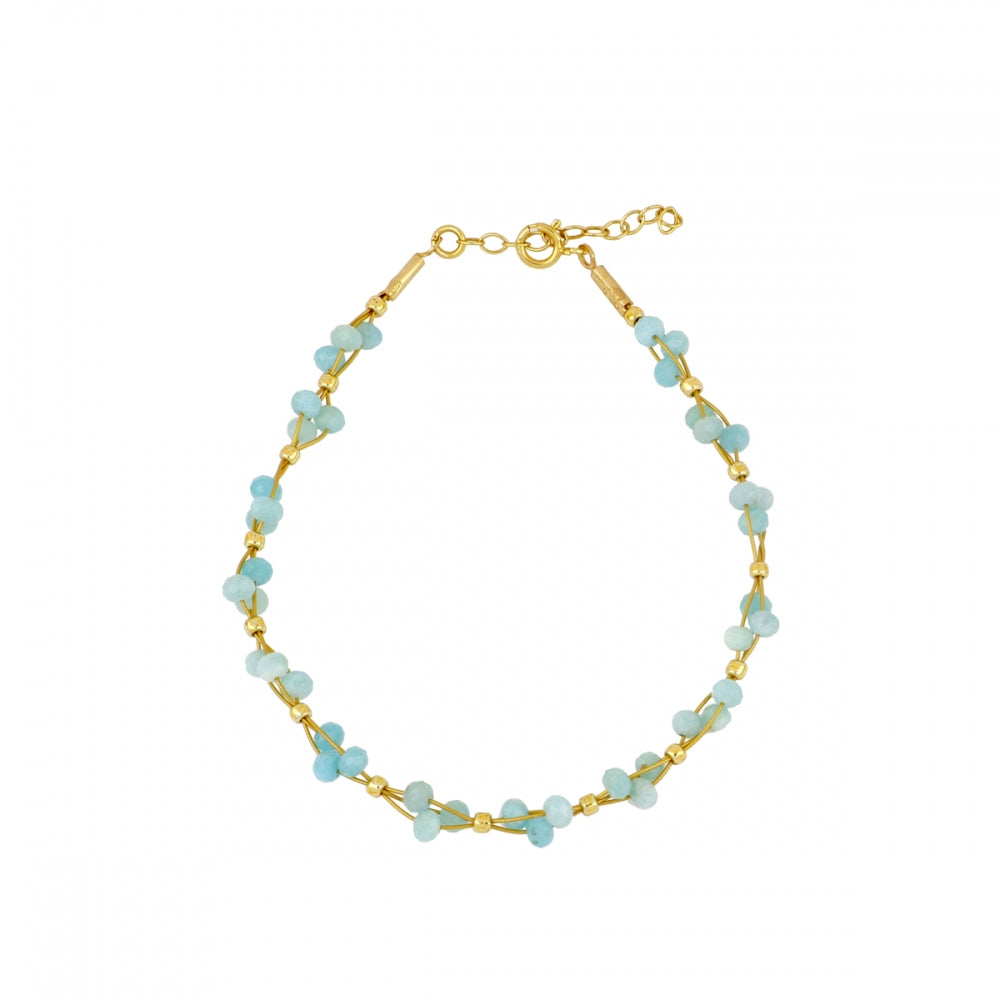 Pulsera Colección PIEDRAS - Amazonita